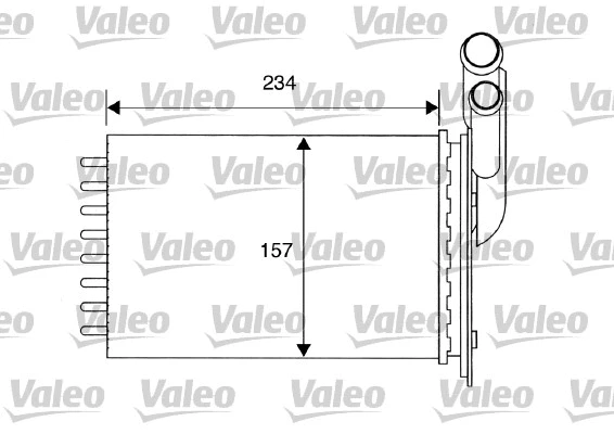 Heat Exchanger, interior heating (812157)