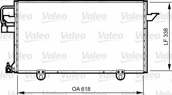 Condenser, air conditioning (814286)