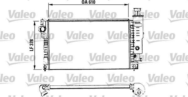 Radiator, engine cooling (730575)