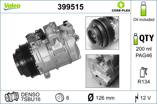 Compressor, air conditioning (399515)