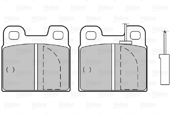 Brake Pad Set, disc brake (598351)