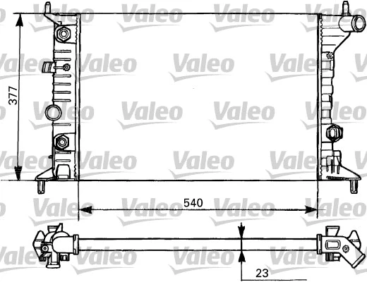 Radiator, engine cooling (731393)