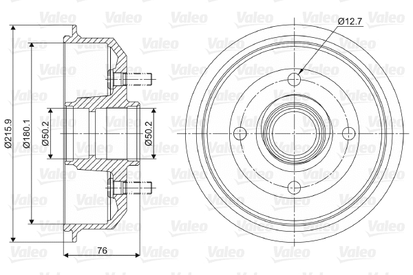 Brake Drum (237032)