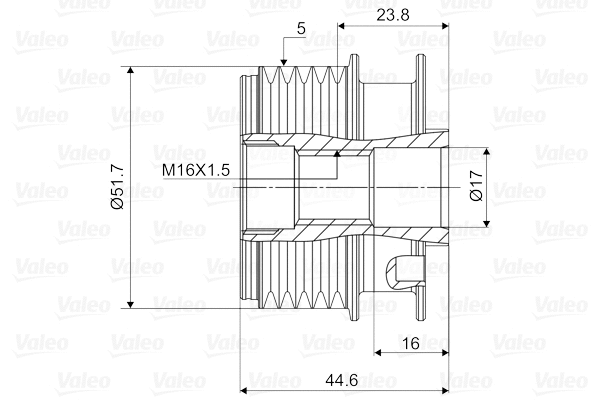 Alternator Freewheel Clutch