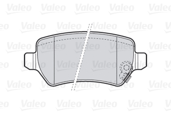 Brake Pad Set, disc brake (670584)