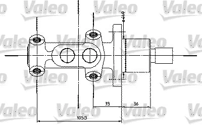 Brake Master Cylinder (350821)