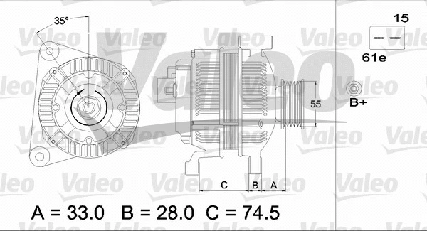 Alternator (437116)