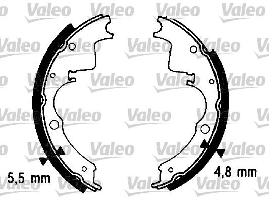 Brake Shoe Set (562987)