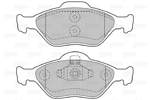 Brake Pad Set, disc brake (598564)