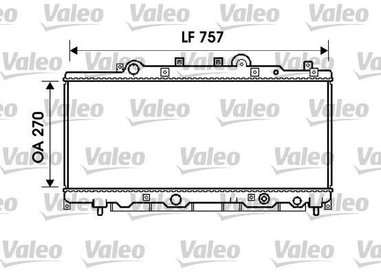 Radiator, engine cooling (734235)