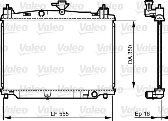 Radiator, engine cooling (735416)
