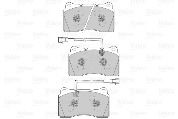 Brake Pad Set, disc brake (601549)