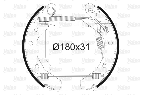 Brake Shoe Set (554878)