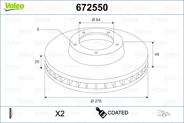 Brake Disc (672550)