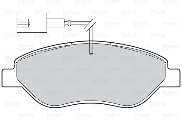Brake Pad Set, disc brake (302026)
