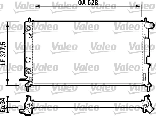 Radiator, engine cooling (732360)