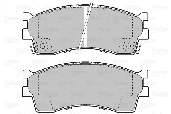 Brake Pad Set, disc brake (598910)