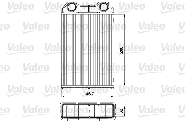 Heat Exchanger, interior heating (811533)