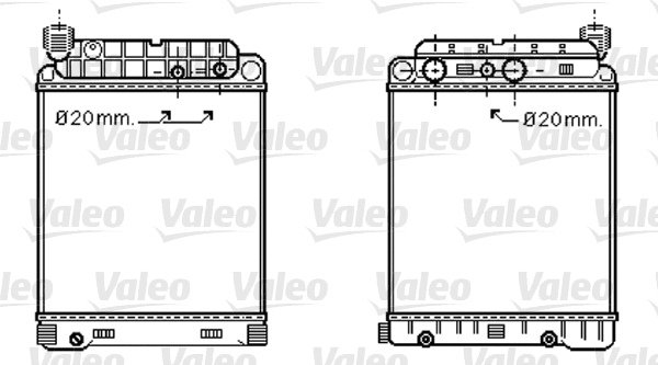 Radiator, engine cooling (733416)