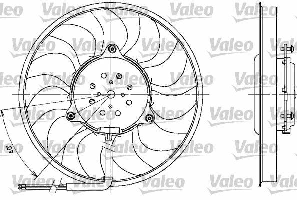 Fan, engine cooling (698611)