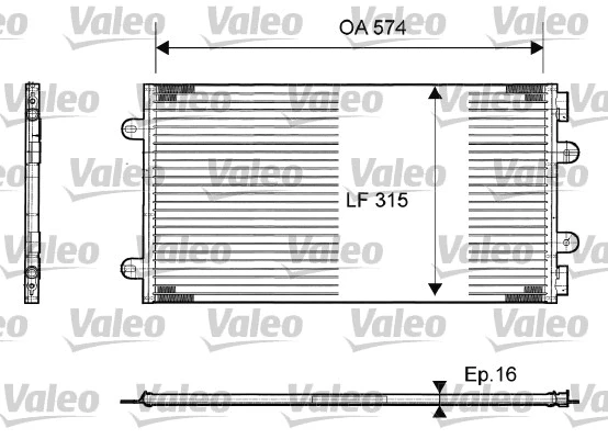 Condenser, air conditioning (817385)