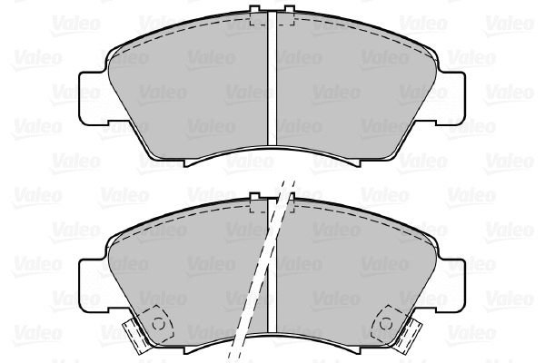 Brake Pad Set, disc brake (598760)