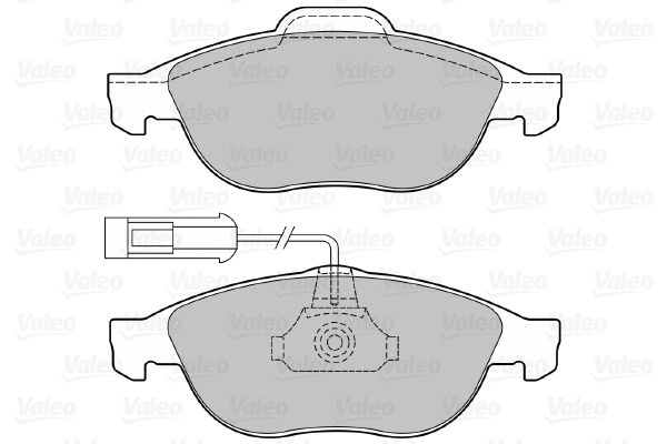 Brake Pad Set, disc brake (598880)