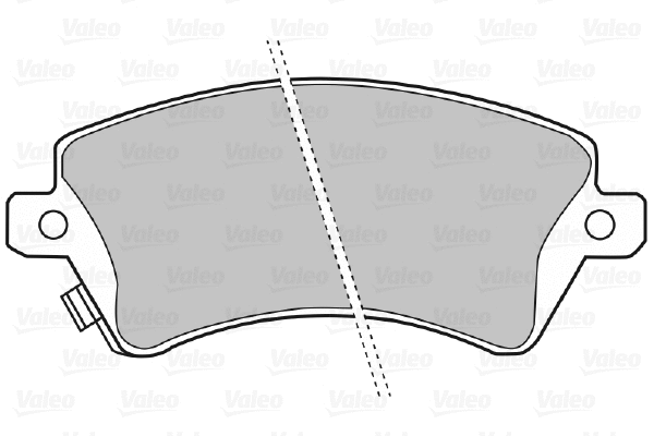 Brake Pad Set, disc brake (598679)
