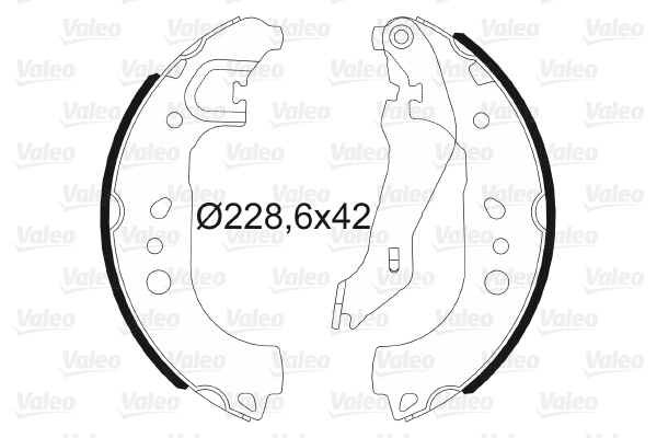 Brake Shoe Set (564192)