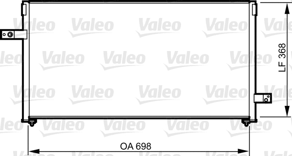 Condenser, air conditioning (814311)