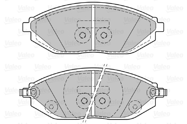 Brake Pad Set, disc brake (601291)