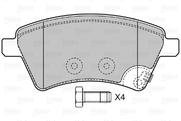 Brake Pad Set, disc brake (598804)