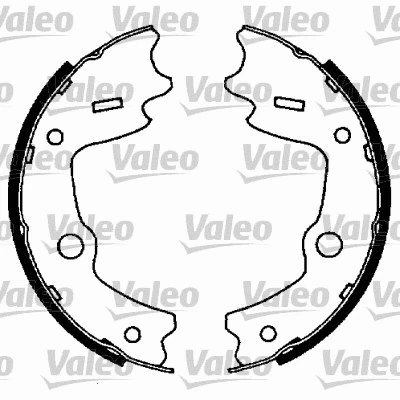 Brake Shoe Set, parking brake (562737)