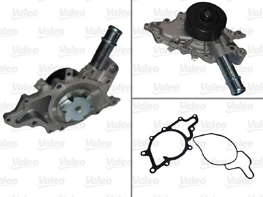 Water Pump, engine cooling (506833)