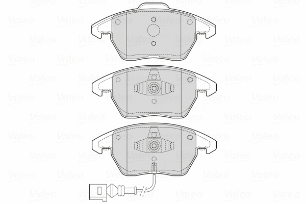 Brake Pad Set, disc brake (601723)