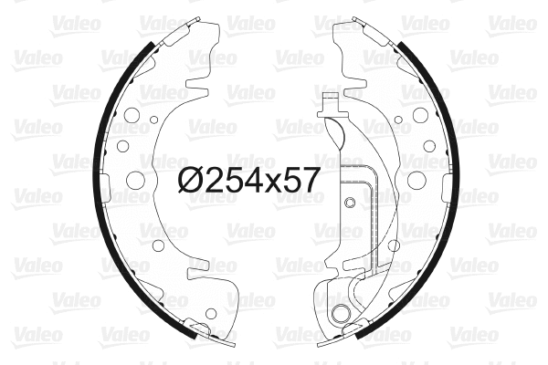 Brake Shoe Set (564024)