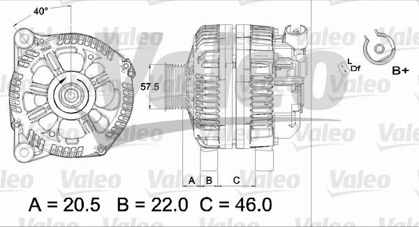 Alternator (437436)