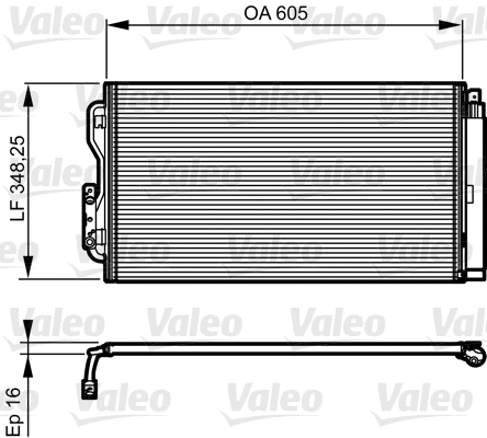 Condenser, air conditioning (814189)
