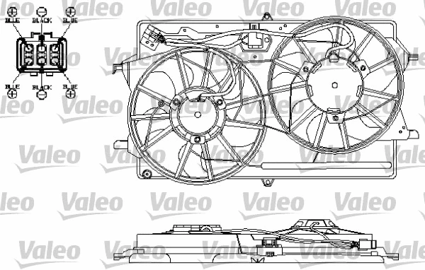 Fan, engine cooling (696150)