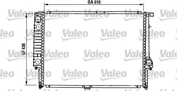 Radiator, engine cooling (819417)