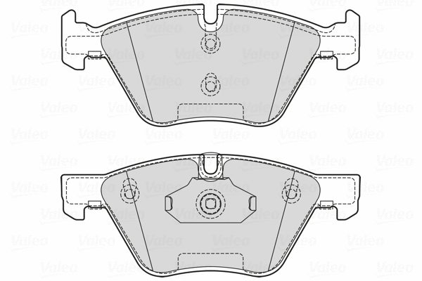 Brake Pad Set, disc brake (601711)