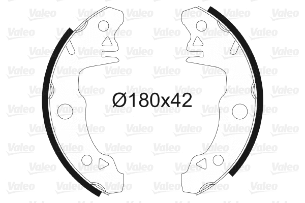 Brake Shoe Set (562390)