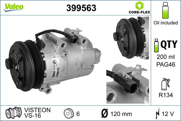 Compressor, air conditioning (399563)