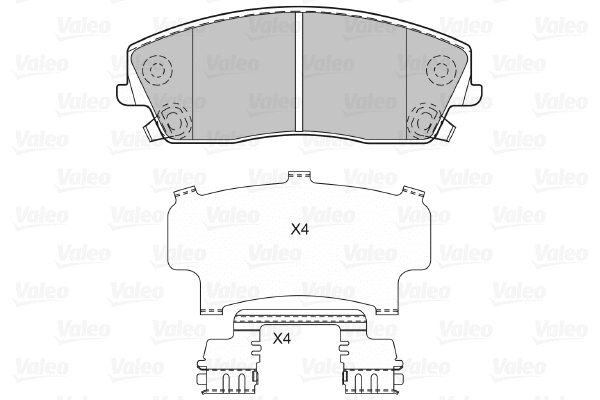 Brake Pad Set, disc brake (601032)