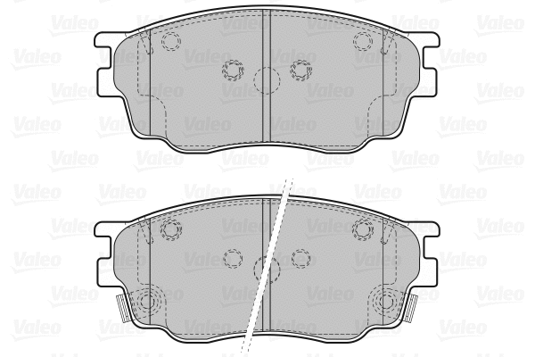 Brake Pad Set, disc brake (598647)