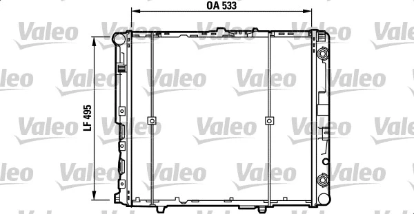Radiator, engine cooling (730298)