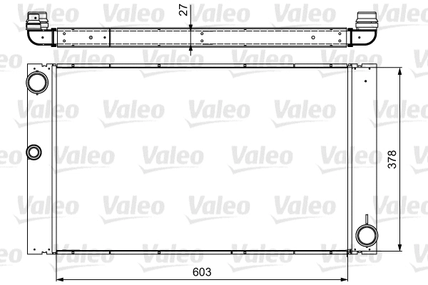 Radiator, engine cooling (735475)