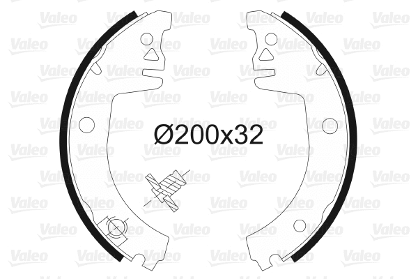 Brake Shoe Set (562574)