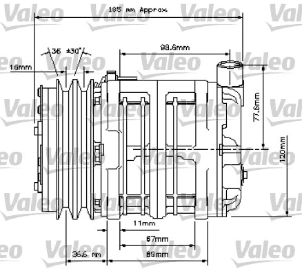 Compressor, air conditioning (815820)