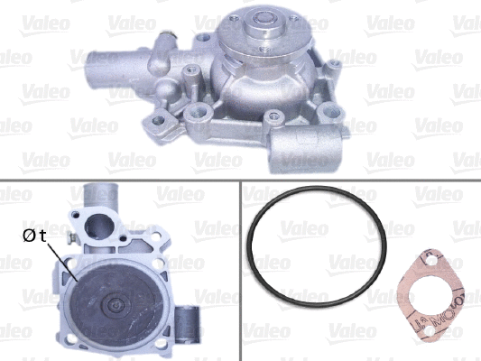 Water Pump, engine cooling (506106)
